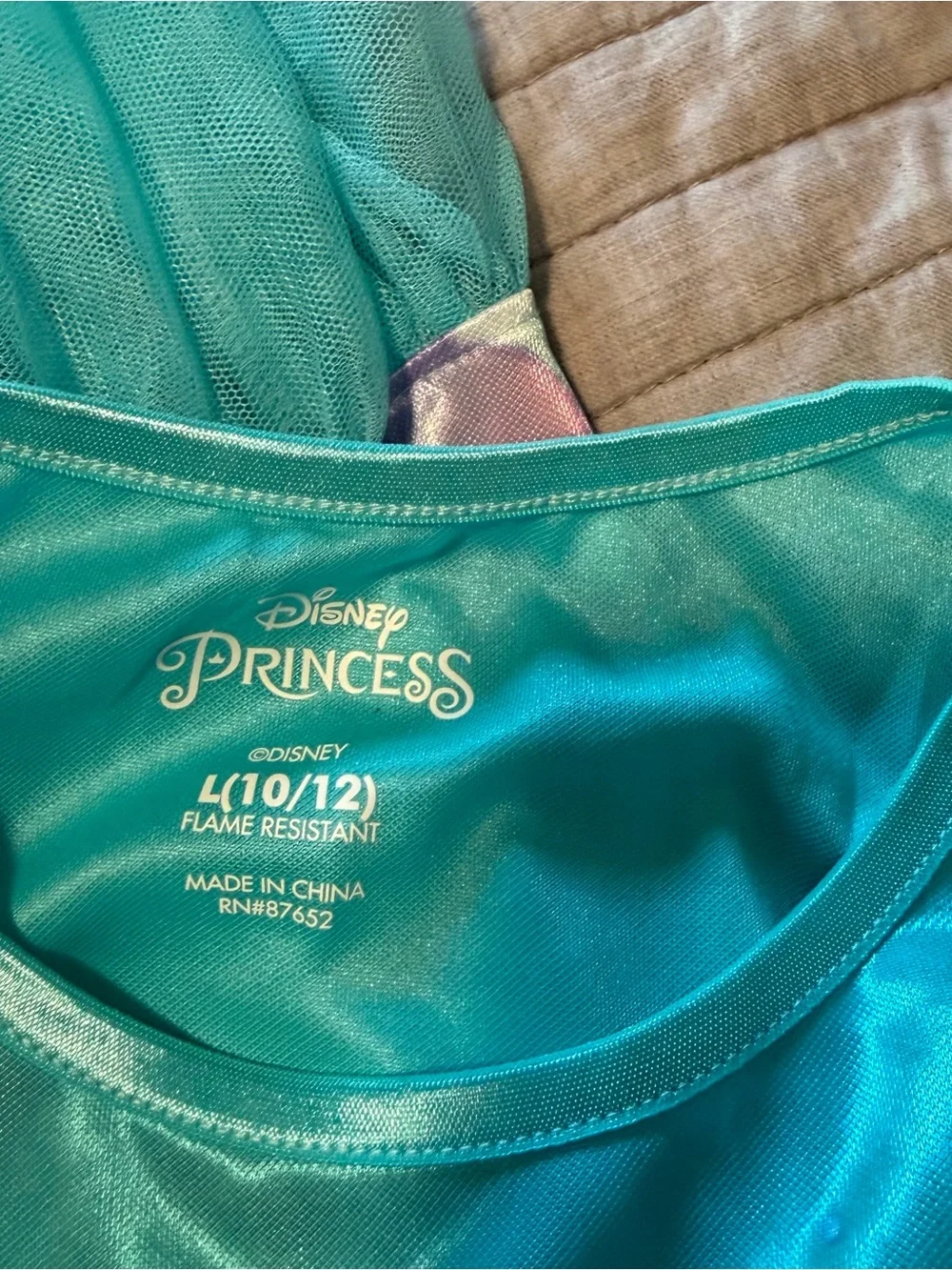 NWOT Disney The Little Mermaid Ariel Nightgown - Picture 3 of 5